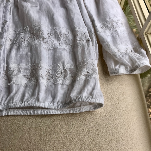 White Peasant Top - Picture 5 of 8